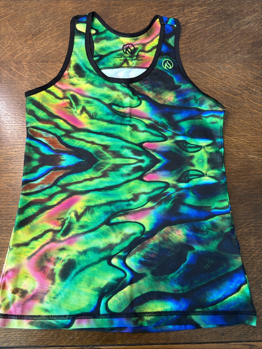 INKnBURN Women’s XS Abalone Run Singlet